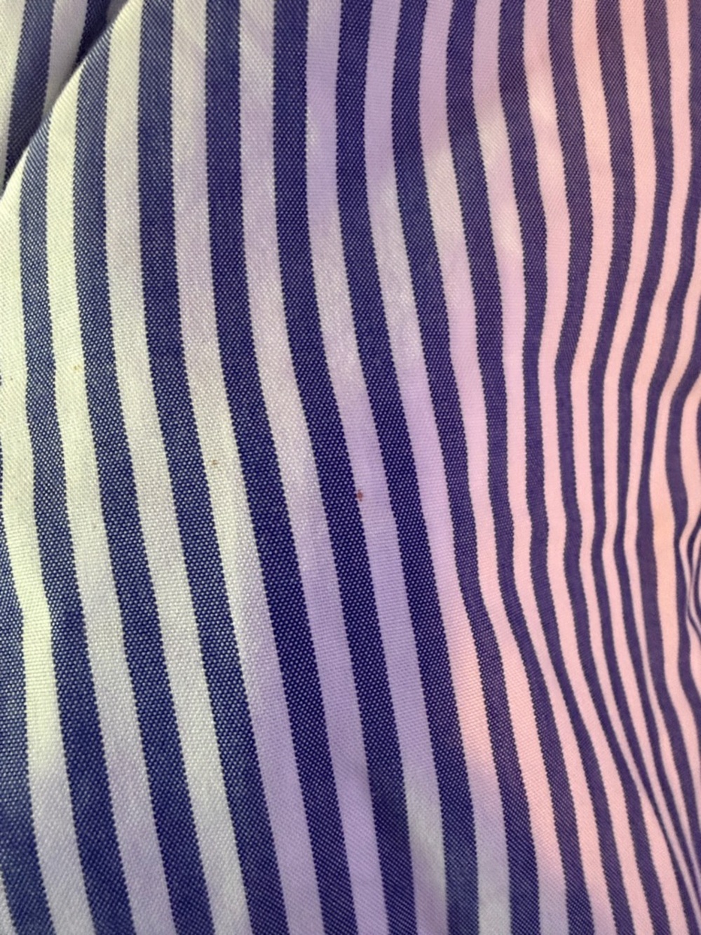 Jack and Jones Premium Men's Blue and White Striped Dress Shirt- XXL - Picture 5 of 9